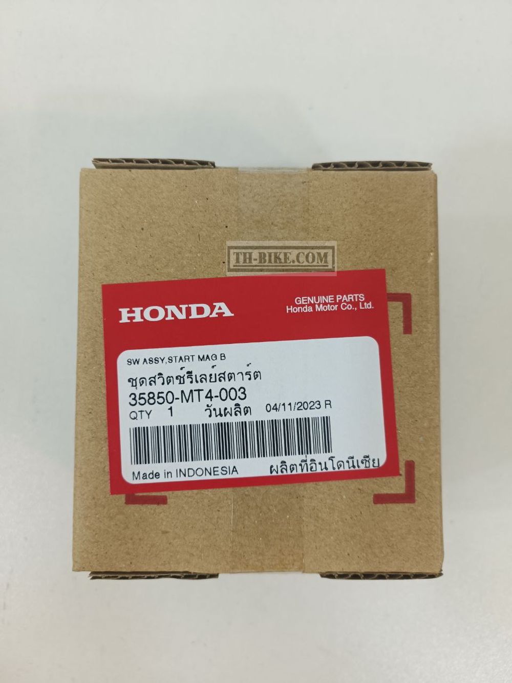 35850-MT4-003. SWITCH ASSY., STARTER MAGNETIC. HONDA