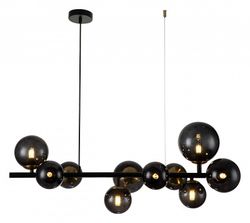 Подвесная люстра Indigo Molecola 11018/10P Black