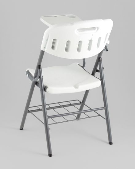 Стул складной банкетный со столиком и полкой