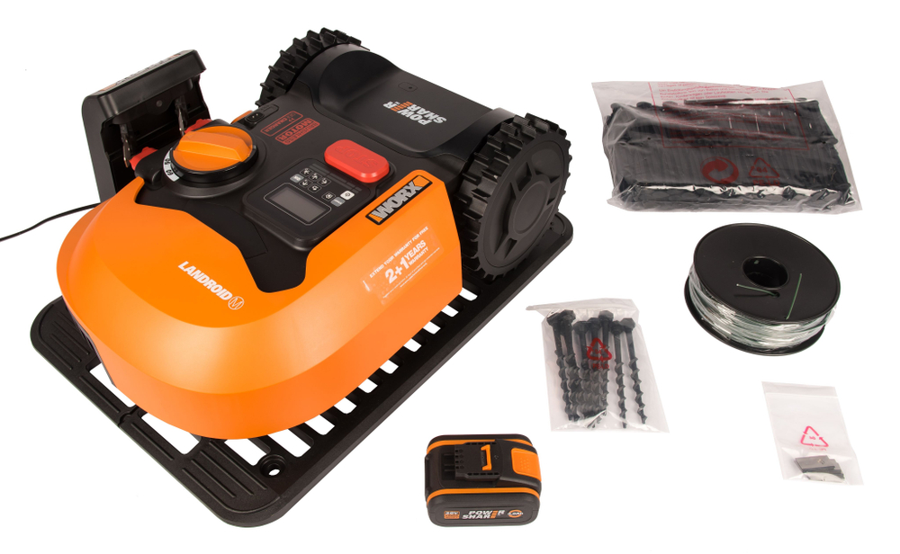 Роботизированная газонокосилка WORX WR142E Landroid M
