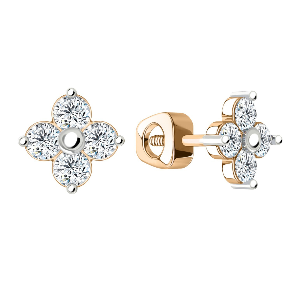 Серьги из золота 585 пробы