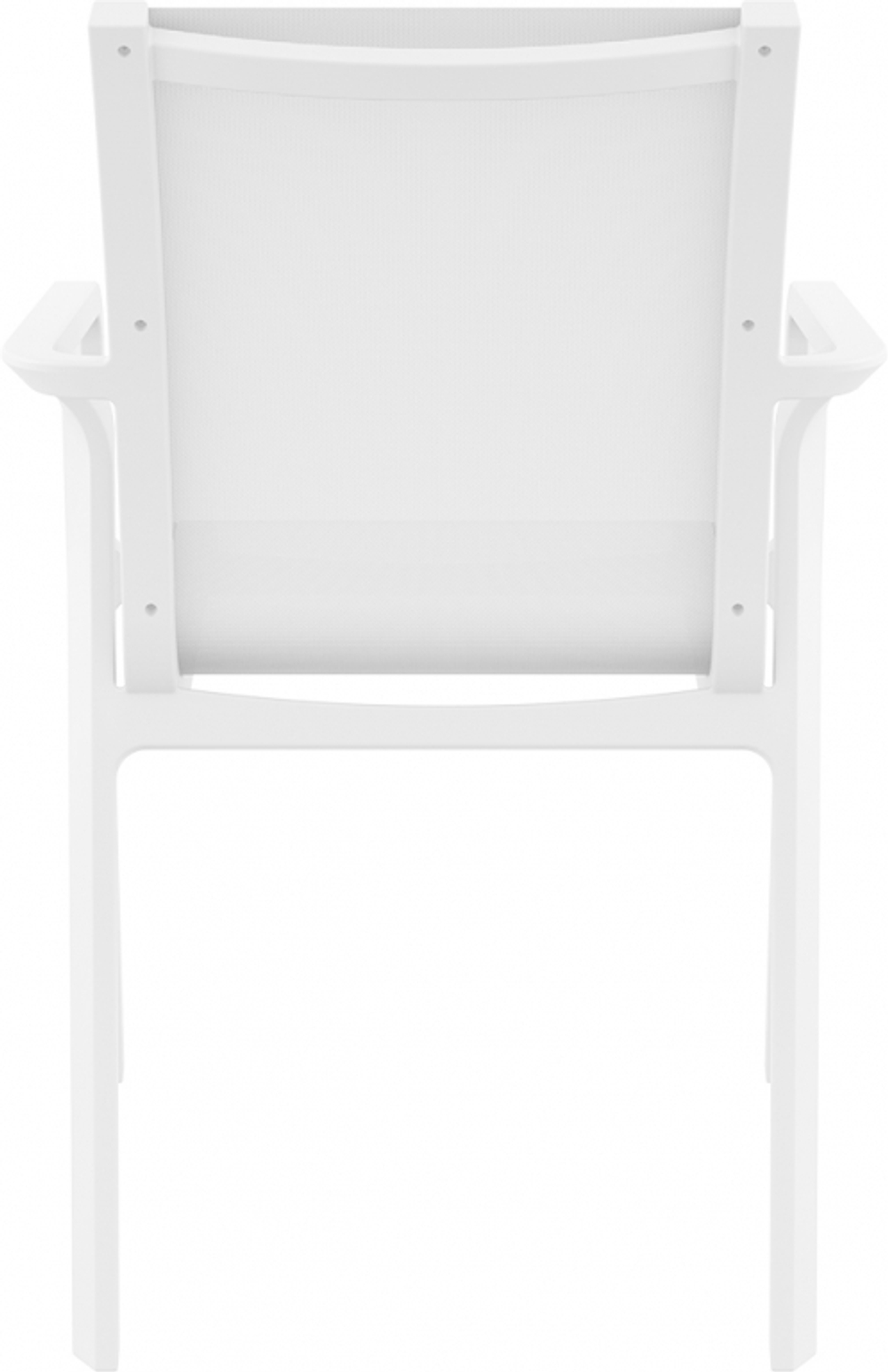 Кресло пластиковое Siesta Contract Pacific, белый