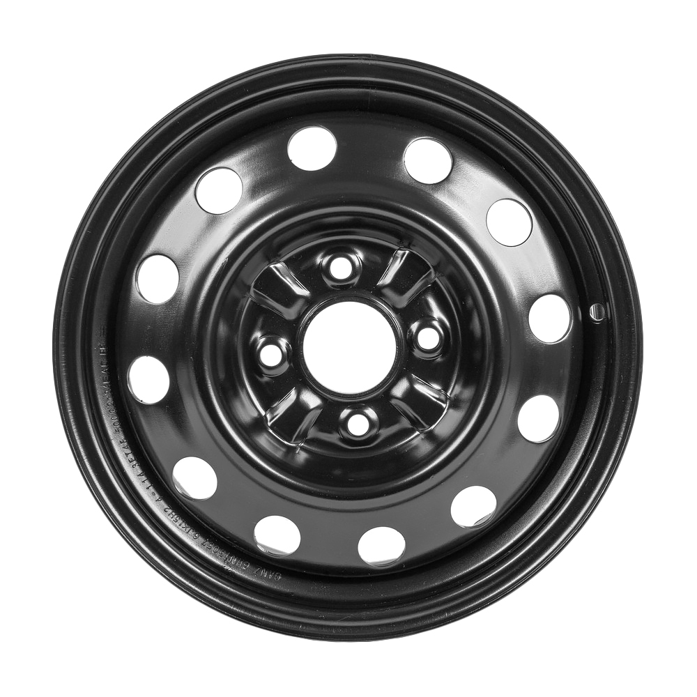 Диск штампованный R15 6J 4x114.3/66.1 ET45 GANZ Black GRN15057