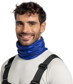 Тонкая зимняя бандана-труба Buff Thermonet Solid Ultramarine