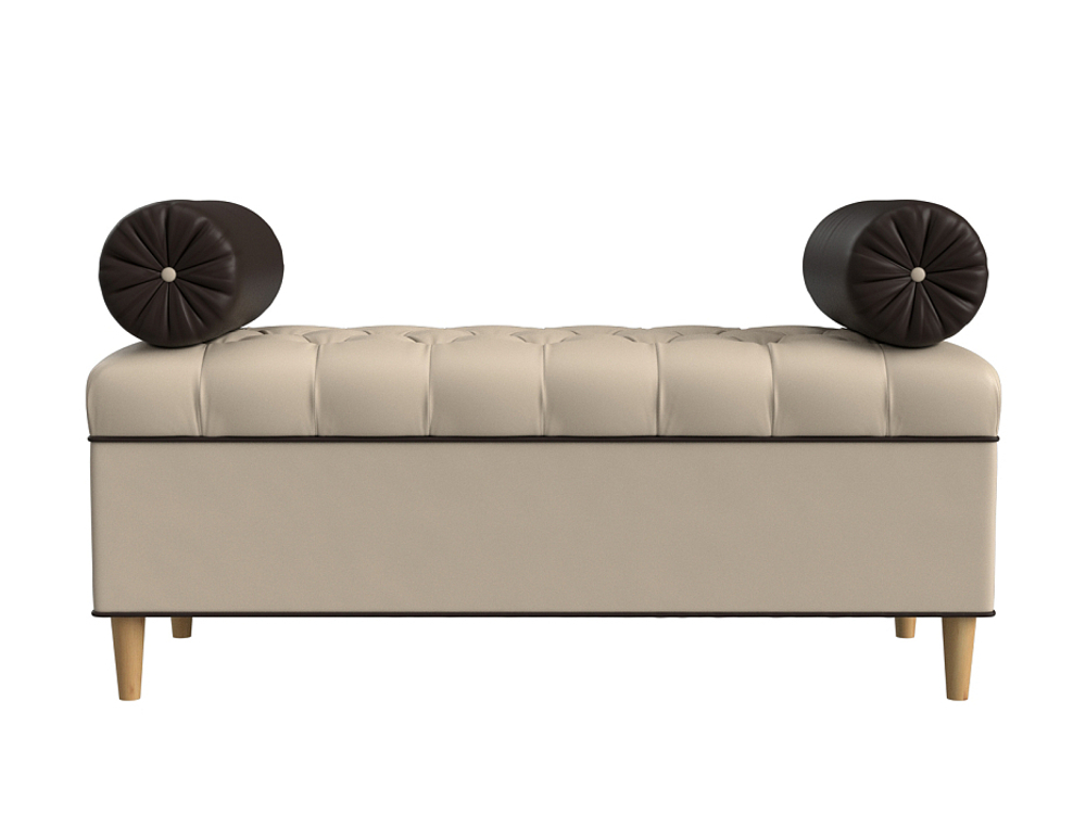 Банкетка Глория, Бежевый\Коричневый, артикул 29278