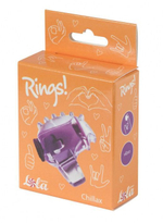 Фиолетовая насадка на палец Rings Chillax