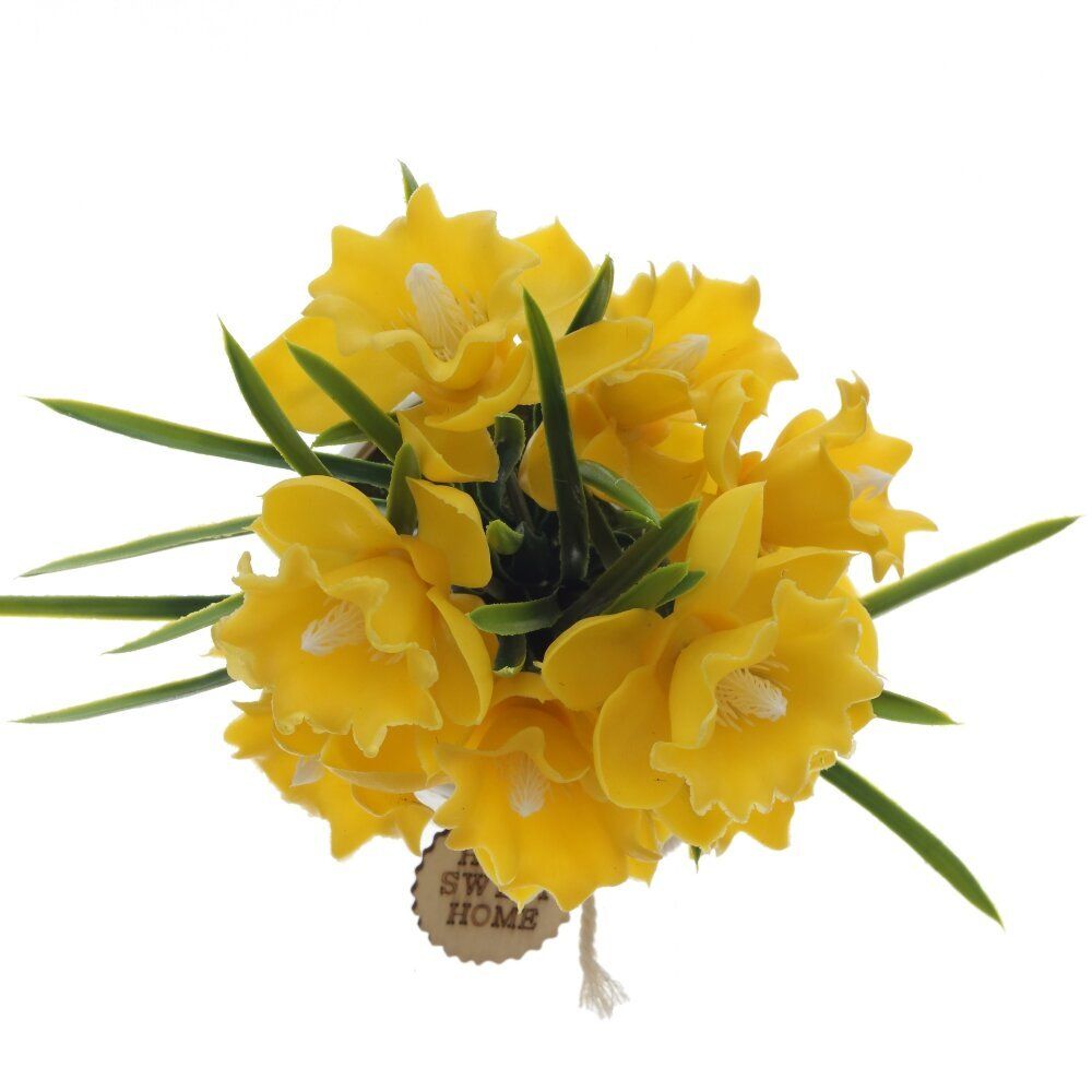 GAEM Цветочная композиция "Нарцисс", L15 W15 H23 см
