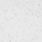 Японский бисер TOHO Round 8/0 (№1F), прозрачный матовый