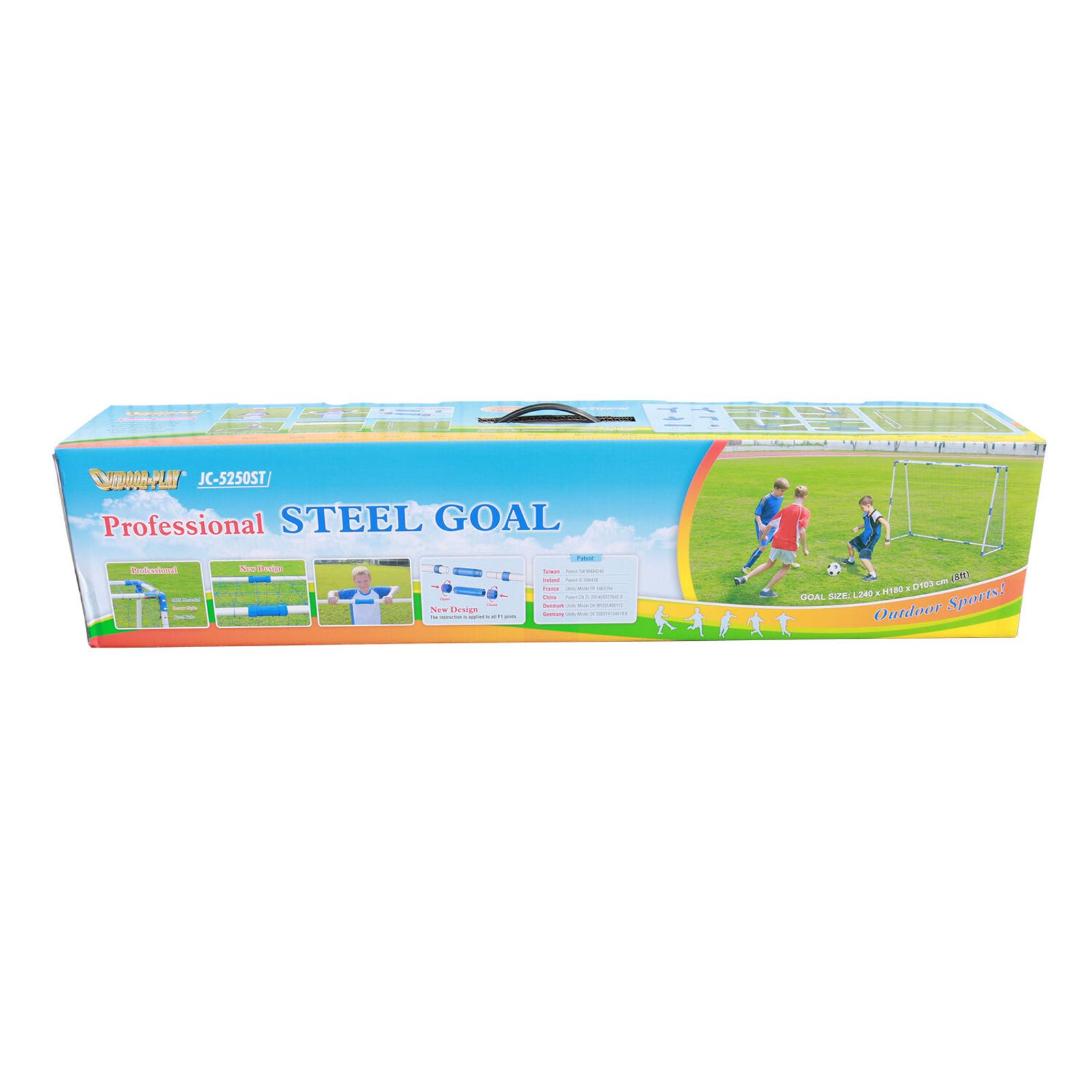 Ворота игровые DFC 8ft сталь GOAL5250ST фото №2