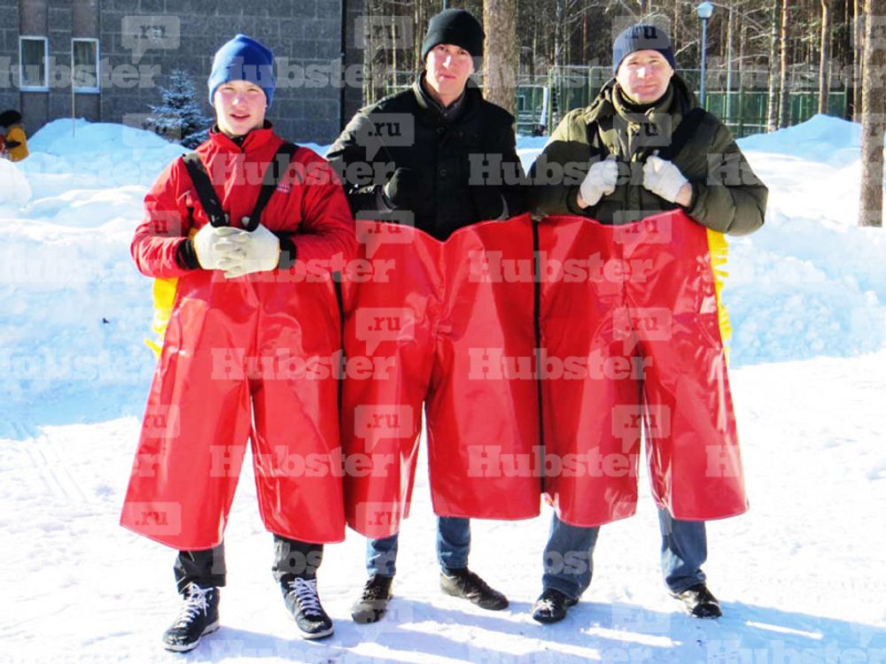 Аттракцион Командные штаны, на 3 чел.