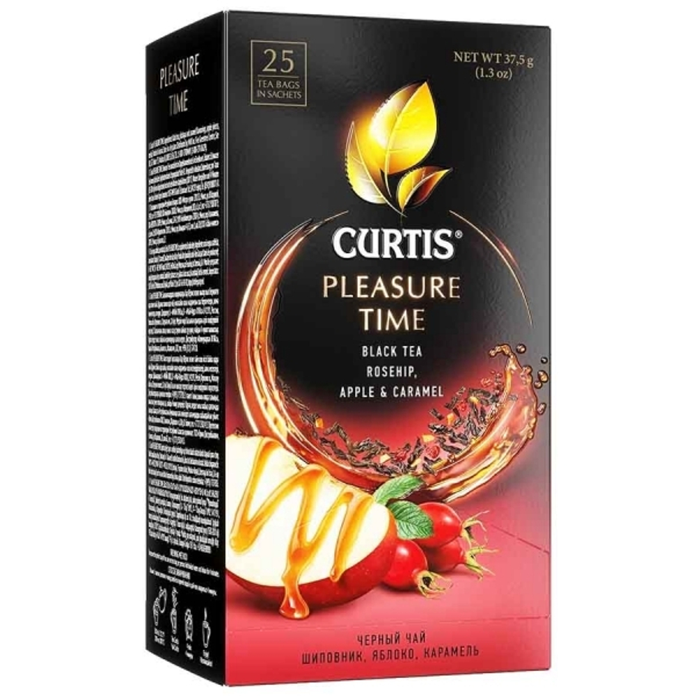 Чай черный Curtis Pleasure Time 25 пакетиков