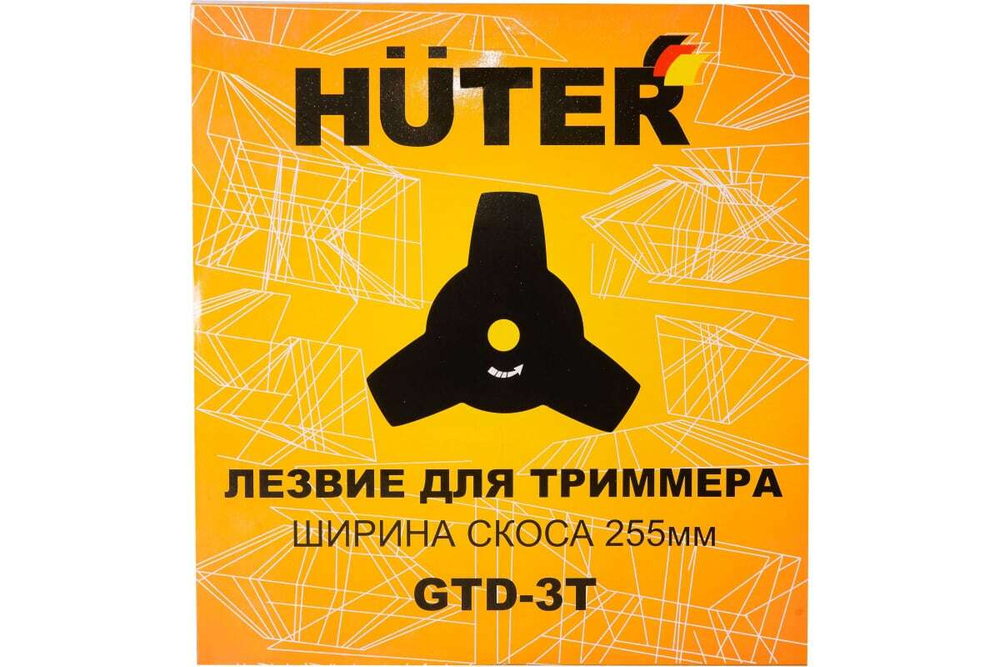 Диск (лезвие) GTD-3T, 255 мм, черный