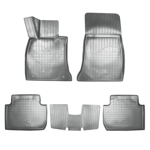 Ковры в салон Norplast/Unidec для Kia Stinger (2017-)Полиуретан,Серый, арт.NPA11-C43-832-G