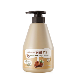 Welcos Kwailnara Coffee Milk Body Cleanser гель для душа с ароматом кофе