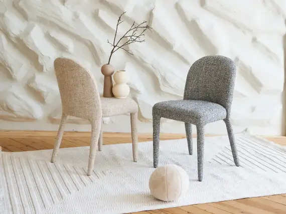 Стул Degas, бежевая рогожка