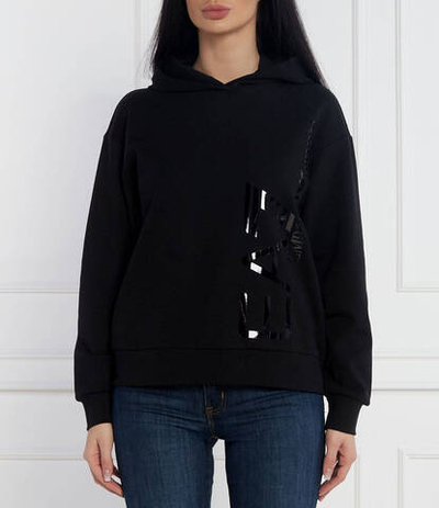 Худи EA7 - черный(3DTM27 TJUKZ)