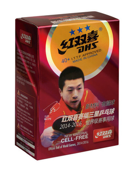 Пластиковые мячи DHS ITTF *** 40+ ,6 шт.