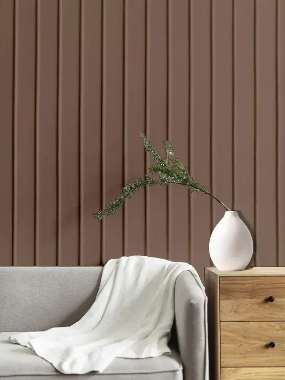 Краска моющаяся для стен без запаха топленый шоколад 0,3кг