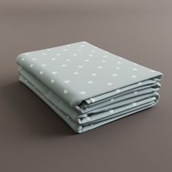 Простынь на резинке перкаль Сказка "Николь" 90x200 см