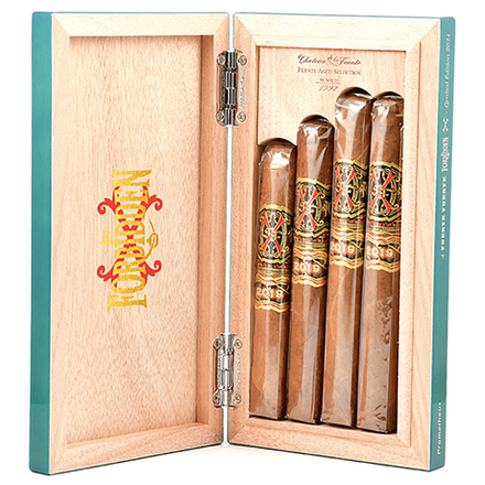 FFOX Fuente Fuente Opus X Story 4 Set Cigars Blue