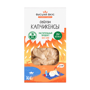 Сейтан копченый Капчикенсы Высший вкус, 100 г