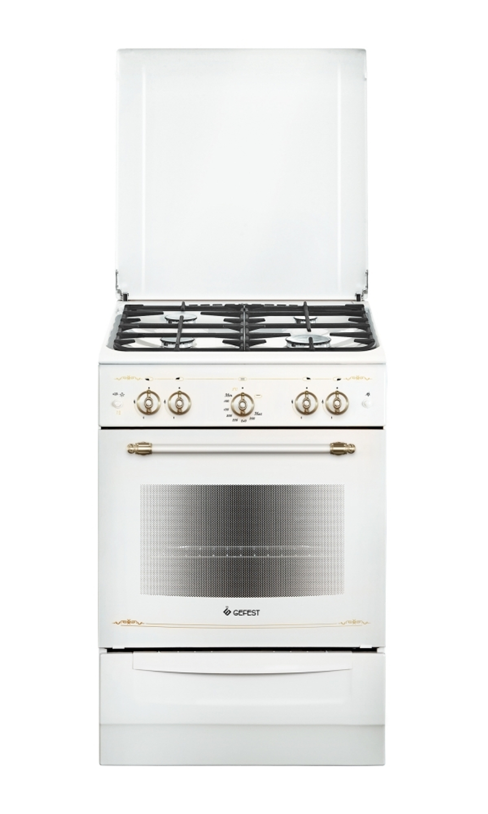 Плита газовая GEFEST 6100-02 0185 (бел. ретро)
