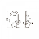 Кухонный смеситель Omoikiri Umi-AB
