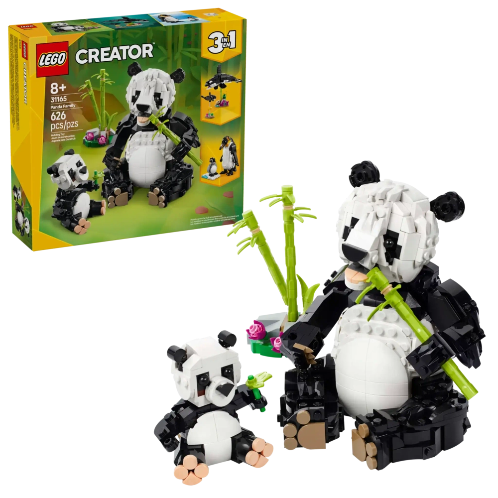 Конструктор LEGO Creator 31165 Панда, 3в1