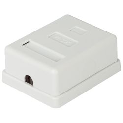 Компьютерная розетка ЭРА RJ-45 категория 5е неэкранированная 1-порт упаковка 40 штук | Разъёмы, переходники, ТВ делители