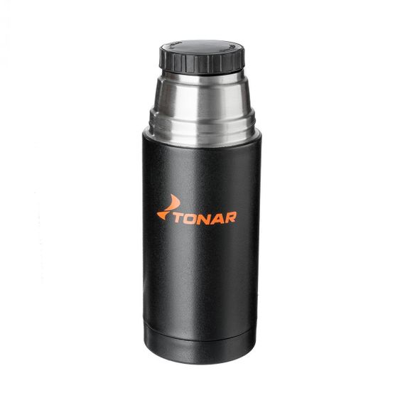 Термос TONAR 500ML HS.TM-023 черный (дополн.пласт.чашка)