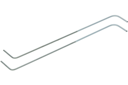 Пружина крышки люка для стиральной машины Whirlpool (Вирпул) (комплект 2шт) БОЛЕЕ НЕ ПОСТАВЛЯЕТСЯ