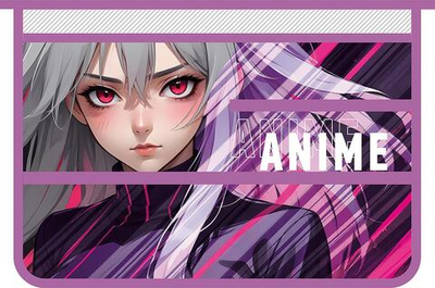 Папка д/труда А4 молния сверху, пластик 325/230/100 "Смелая девчонка 2025" (Пчелка)