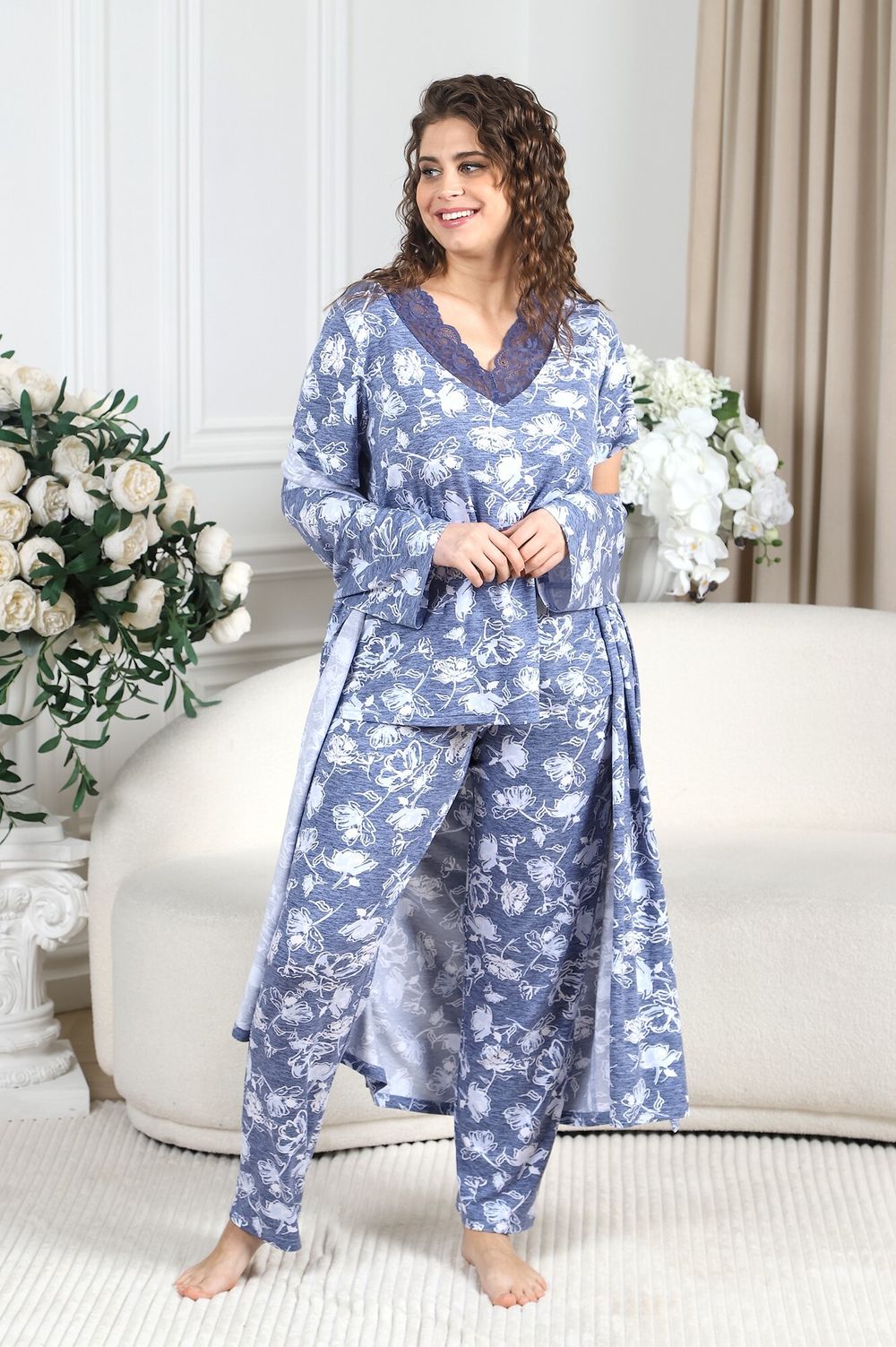 Пижама Фрезия-2 Виотекс ИНДИГО