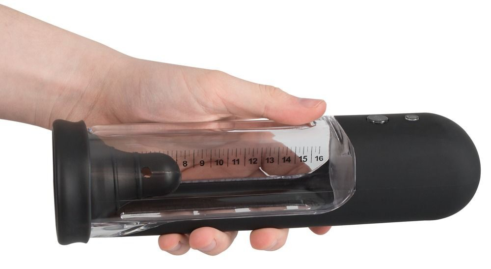 Автоматическая вакуумная помпа для пениса Rebel Automatic Pump (Цвет: черный)