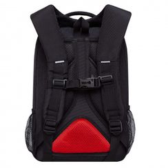 Çanta \ Bag \ RB-356-1 Рюкзак школьный (/1 черный - красный)