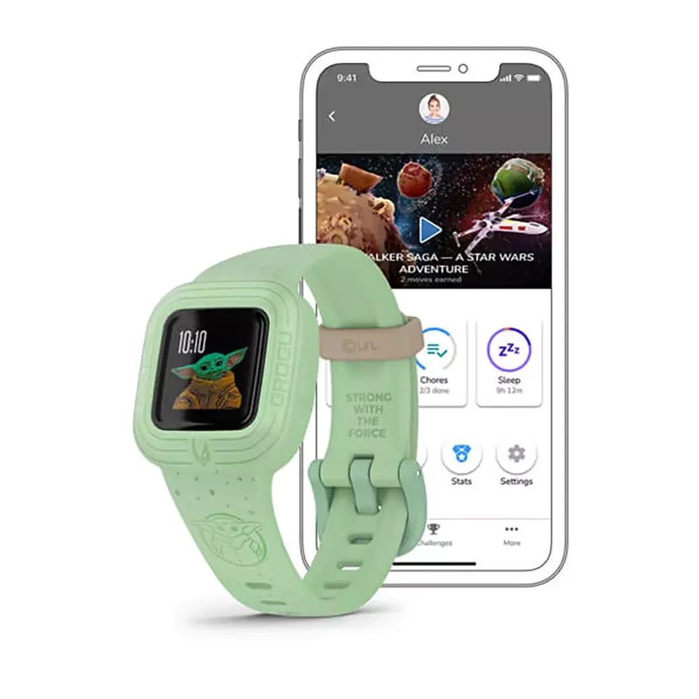 Детский фитнес-браслет Garmin  Vívofit jr. 3, зеленый, 010-02441-16