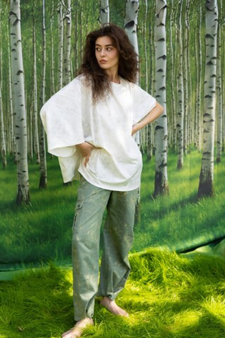 Джинсы Cargo Forest Girl (Light Green)