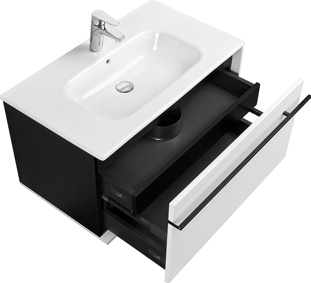 Тумба под раковину Roca ANETO 800 подвесная, белый (7.8574.3.080.6)