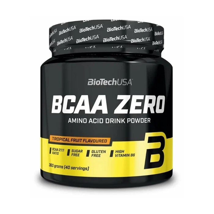 Аминокислотный комплекс &quot;Тропические фрукты&quot;, BCAA Zero Tropical Fruit Flavoured, BioTechUSA, 360 г