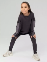 Спортивный костюм для девочки на весну с леггинсами