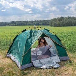 Палатка кемпинговая четырехместная (210х200х135см) FORCEKRAFT FK-CAMP-2