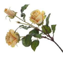 GAEM Цветок искусственный "Роза" (Real Touch), L20 W20 H70 см