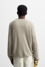 Свитер relaxed fit из рельефной ткани