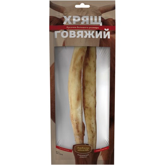 Деревенские Лакомства Хрящ говяжий большой 75гр