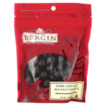 Bergin Fruit and Nut Company, Черный шоколад и карамель с морской солью, 198 г (7 унций)