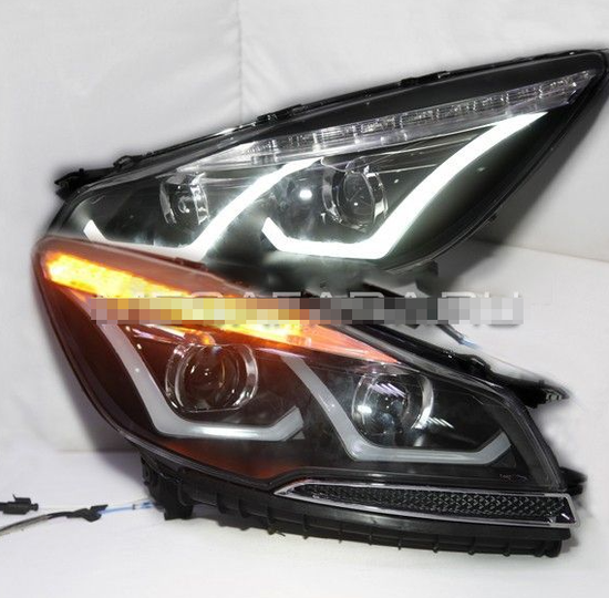 Передние биксеноновые фары Форд Куга V5 type