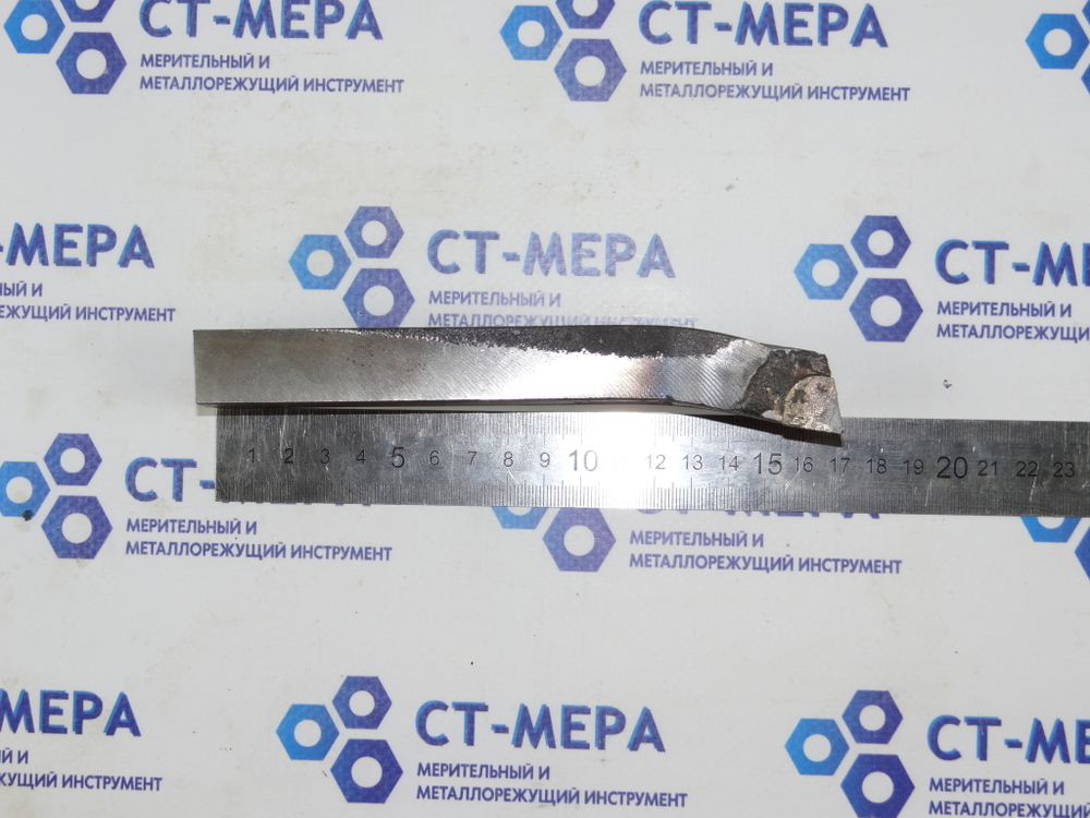 Резец токарный подрезной упорный отогнутый 32х20х170 ВК8