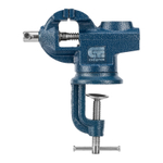 Тиски слесарные, настольные, поворотные, ширина рабочих губок 65 мм, наковальня Сибртех