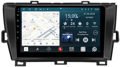 Магнитола для Toyota Prius 30 2009-2016 (левый руль) - Redpower 189 Android 10, Быстрая, CarPlay, SIM-слот