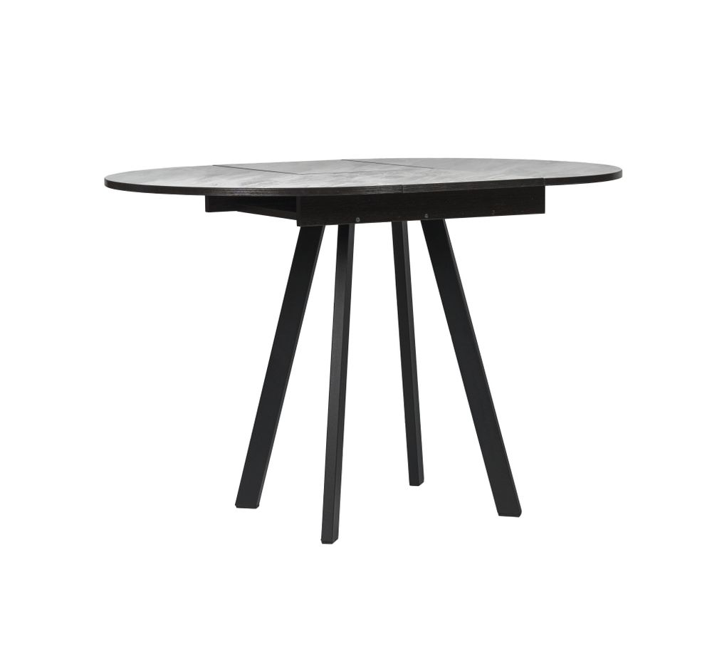 Стол обеденный Элип-2 (профиль) каркас чёрный